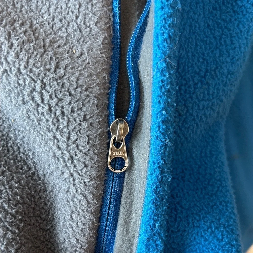 The North Face Men's Blue and Gray Performance Jacket